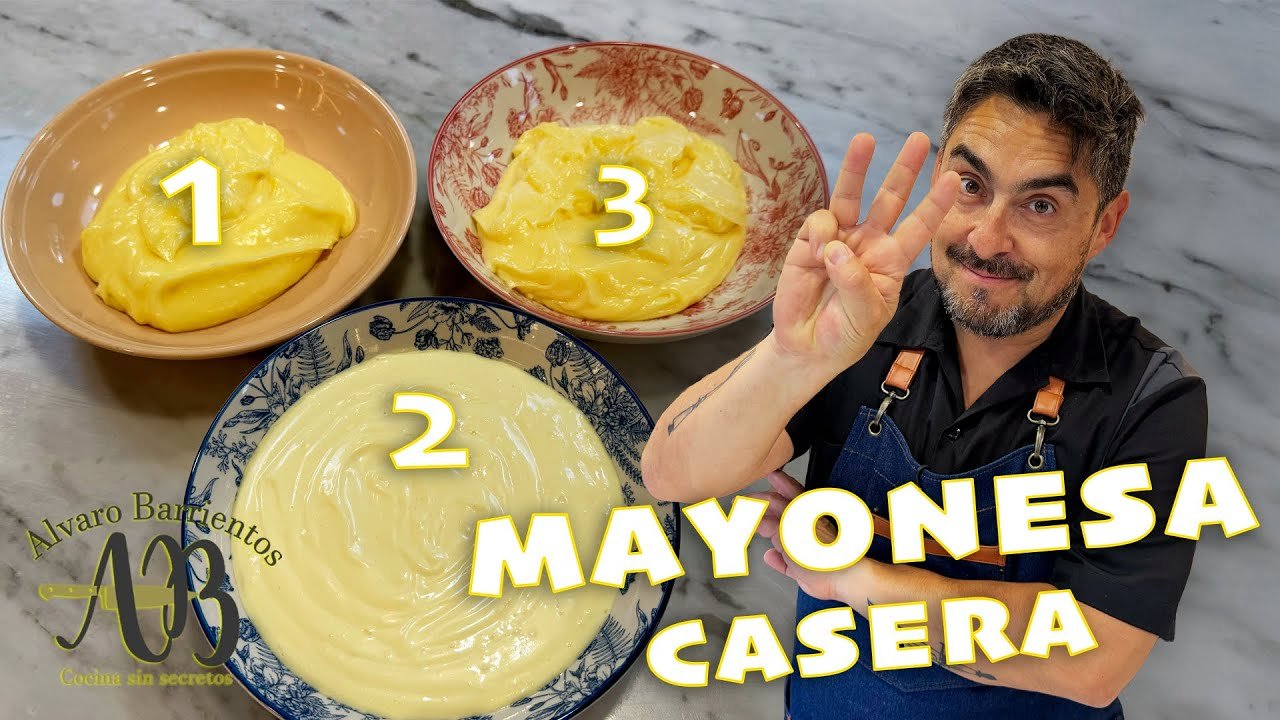 Tres Mayonesas Caseras Infalibles